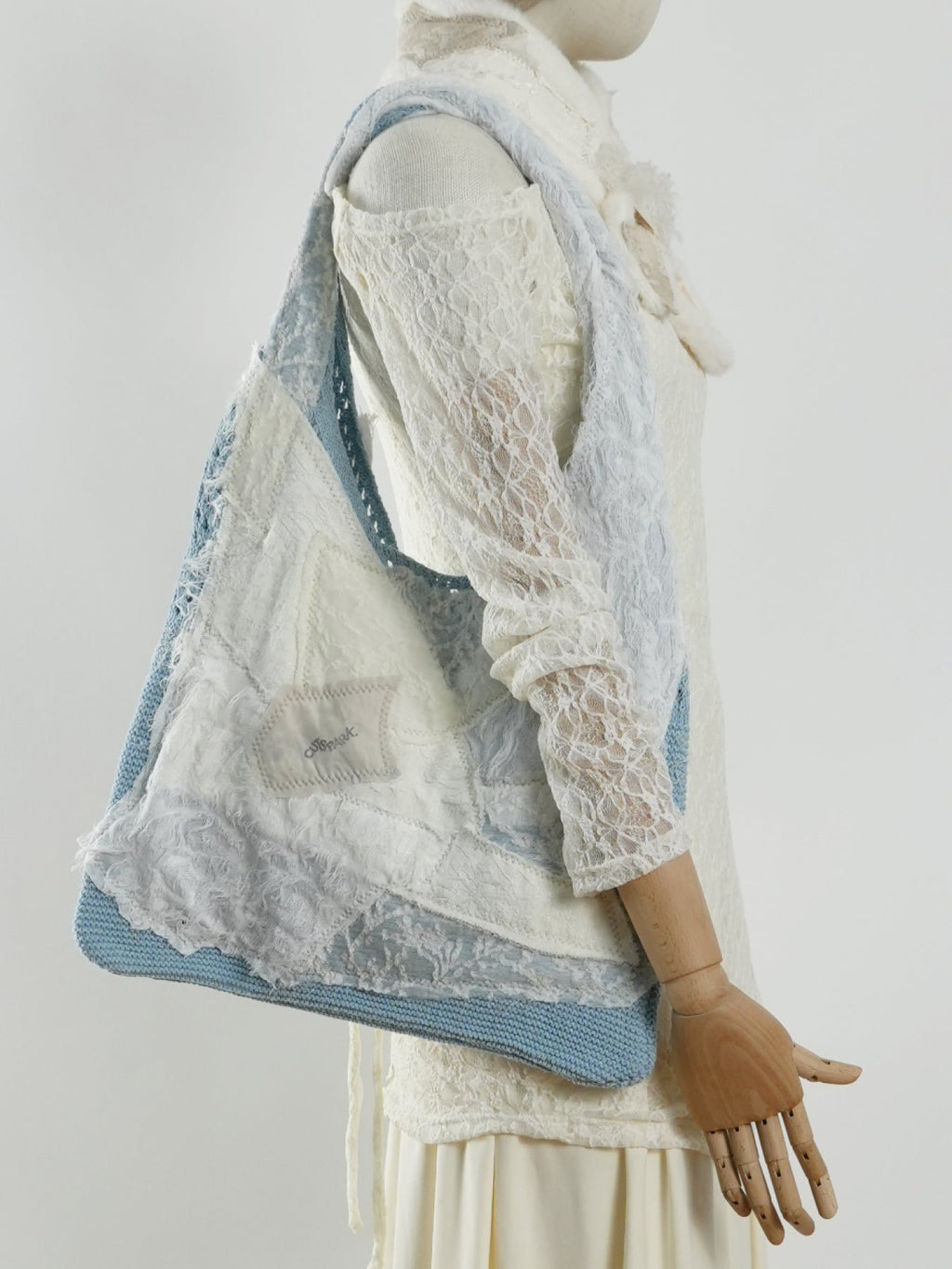 Medium bag collage crochet bag (soft)