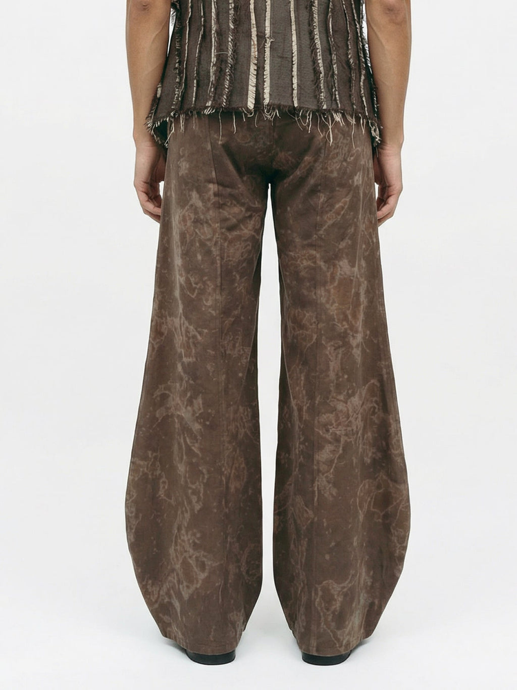 Wide-leg machete pants