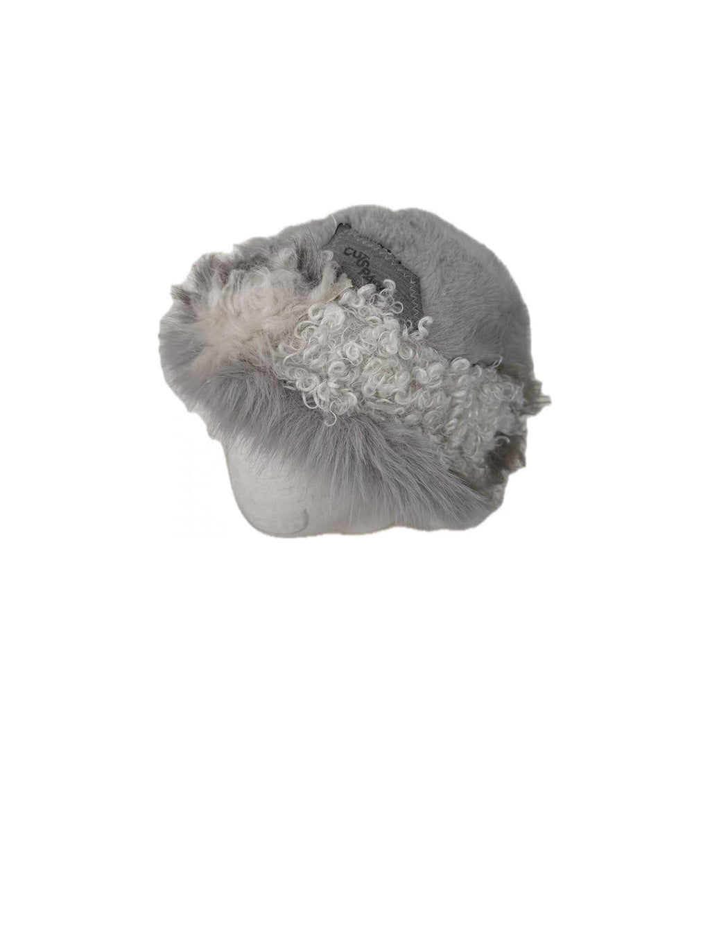 Patchwork fur hat