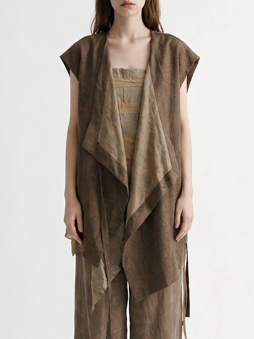 Layered Laminated Vest