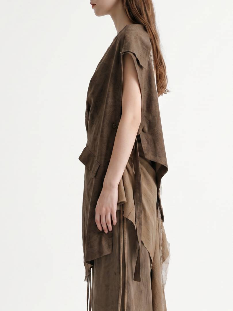 Layered Laminated Vest