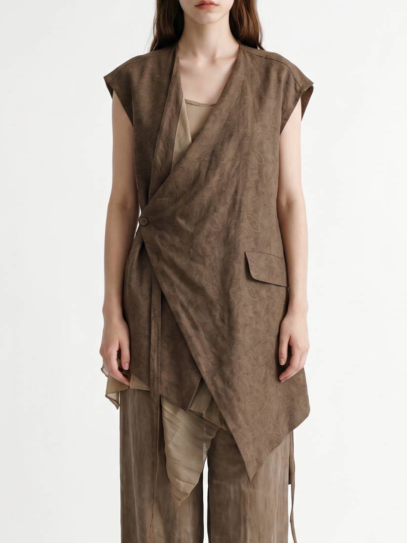 Layered Laminated Vest