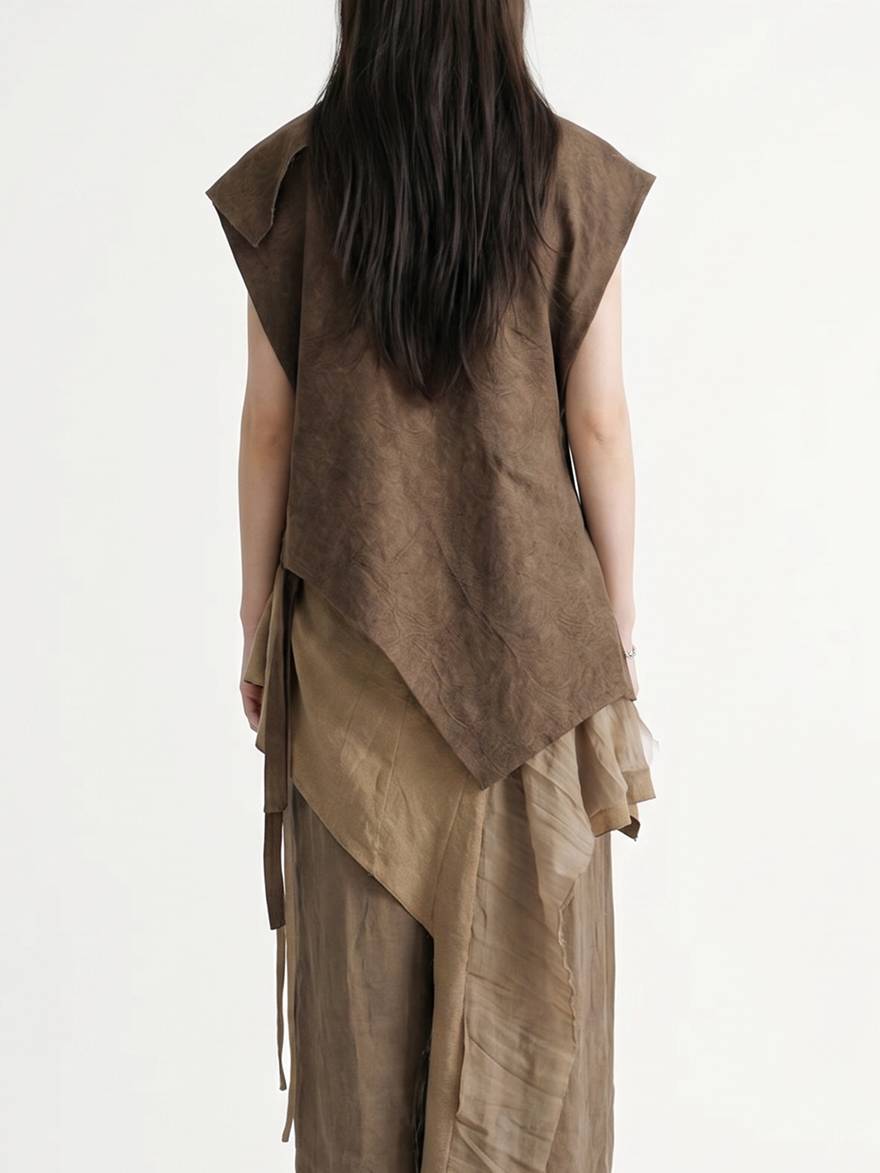 Layered Laminated Vest