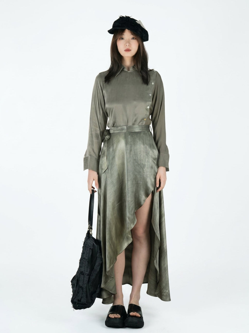 Asymmetrical shirt