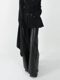 Pleated Midi Skirt