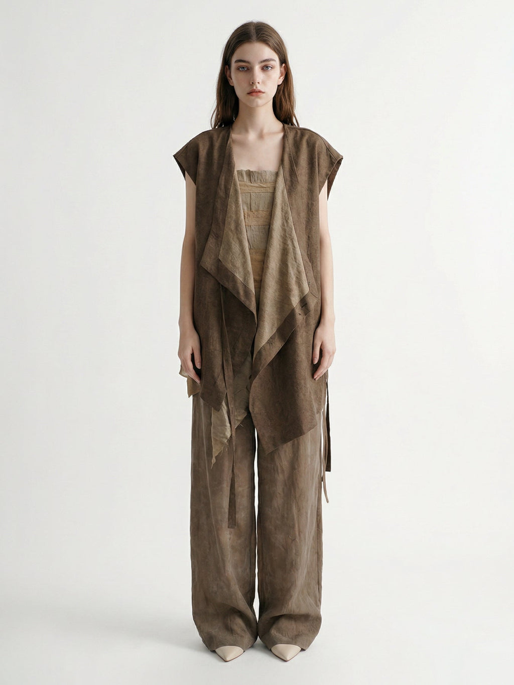 Layered Laminated Vest