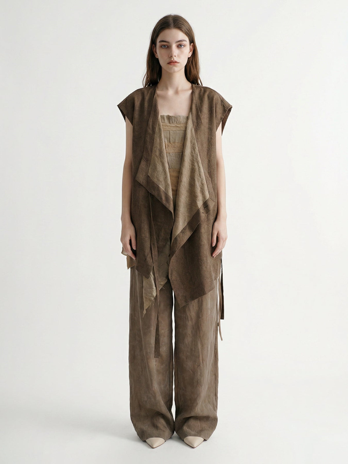 Layered Laminated Vest