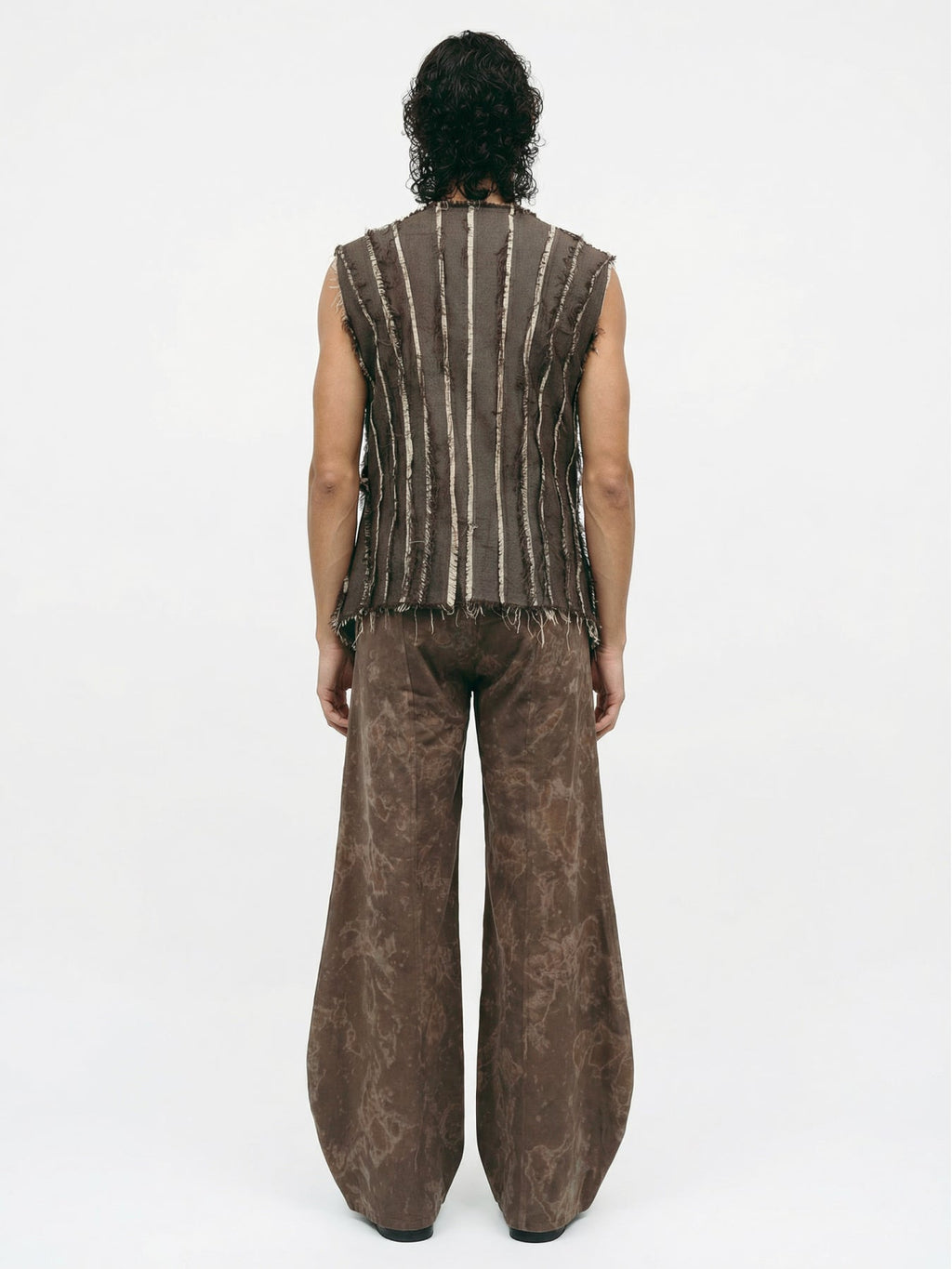 Wide-leg machete pants
