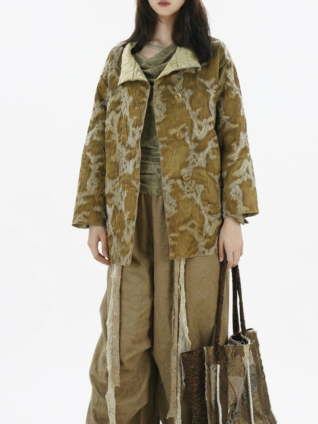 Double-sided coat for autumn and winter