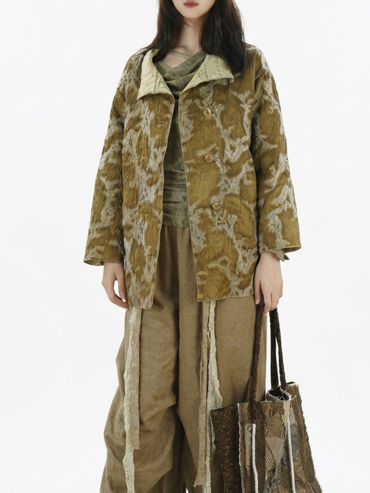 Double-sided coat for autumn and winter