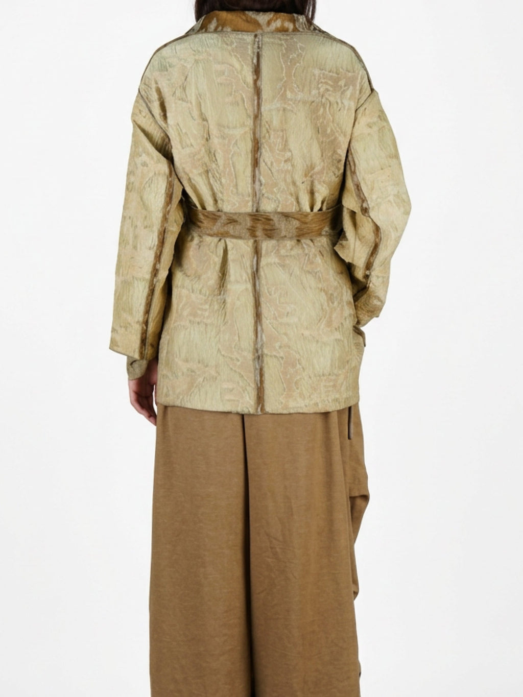 Double-sided coat for autumn and winter