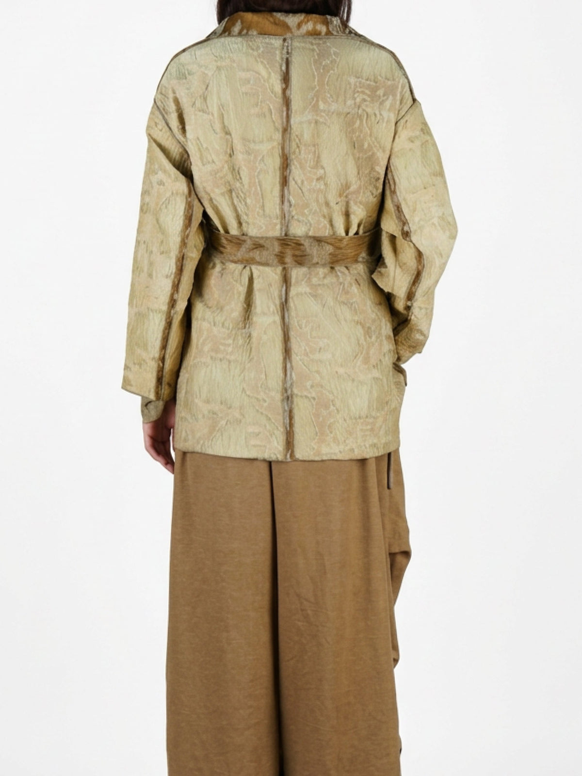 Double-sided coat for autumn and winter