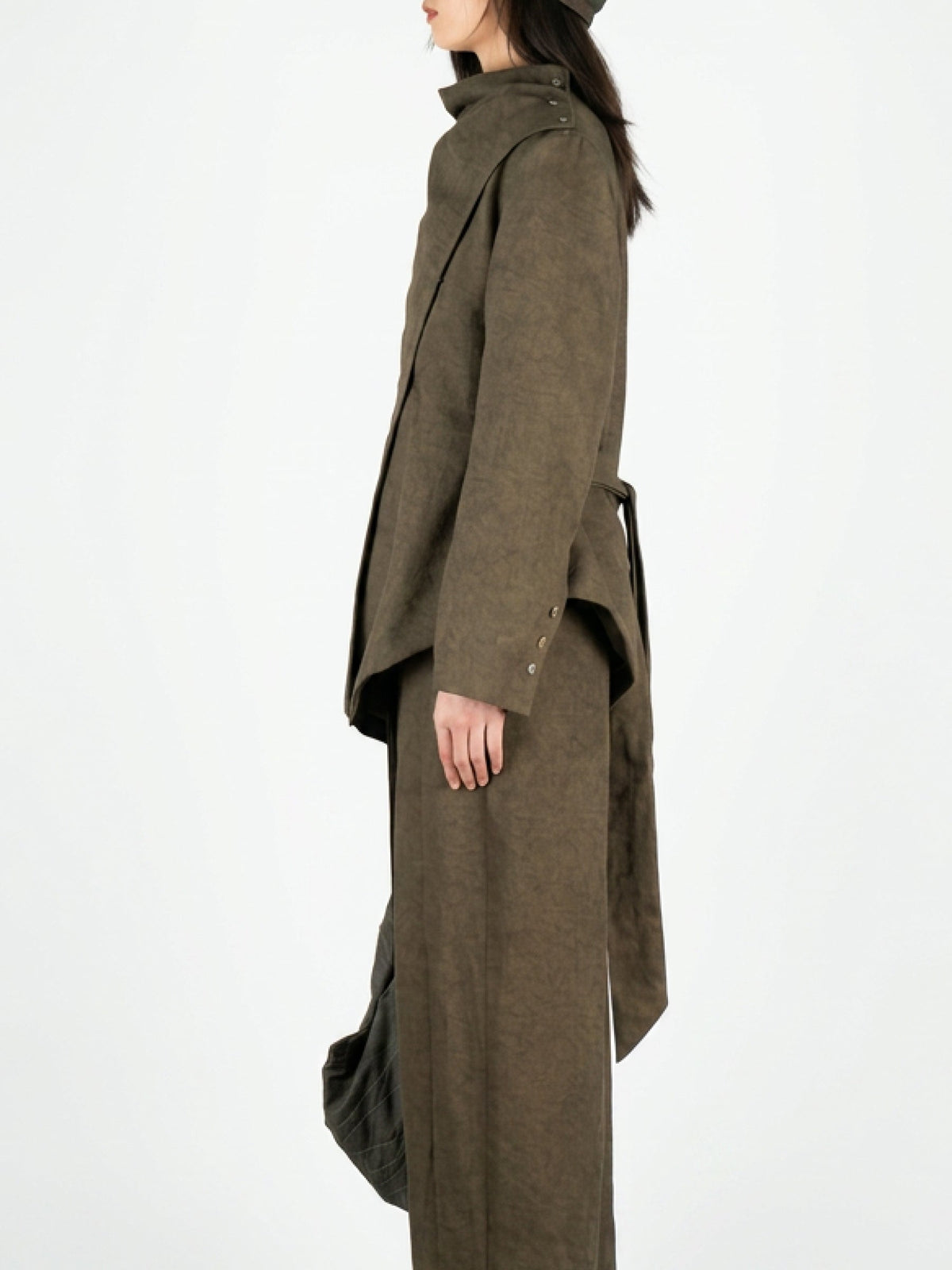 Short trench coat