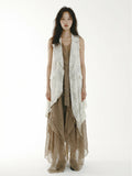 Cardigan long coat