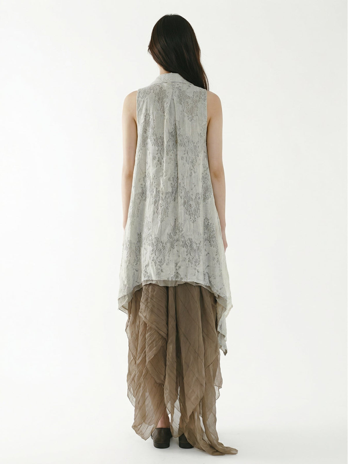 Cardigan long coat