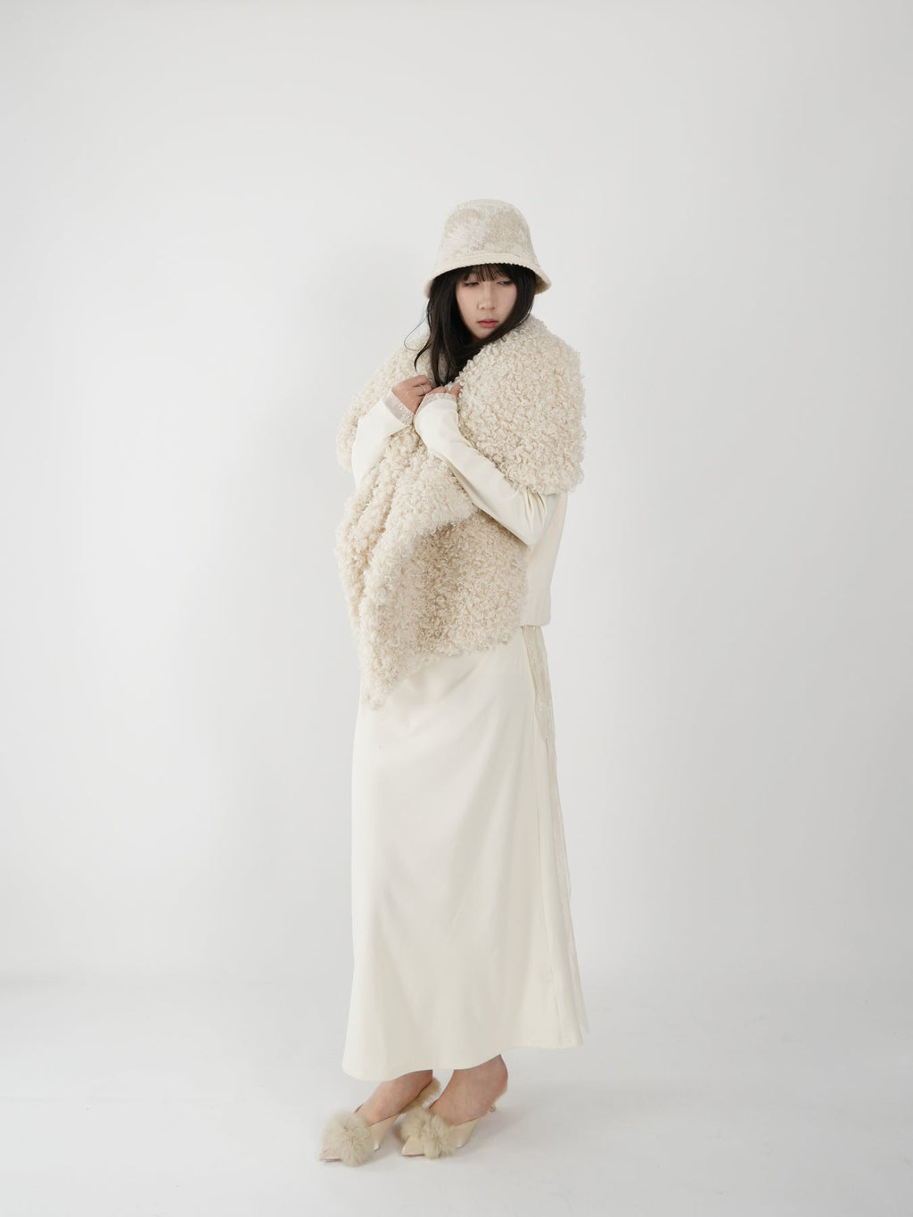 Furry Knitted Vest
