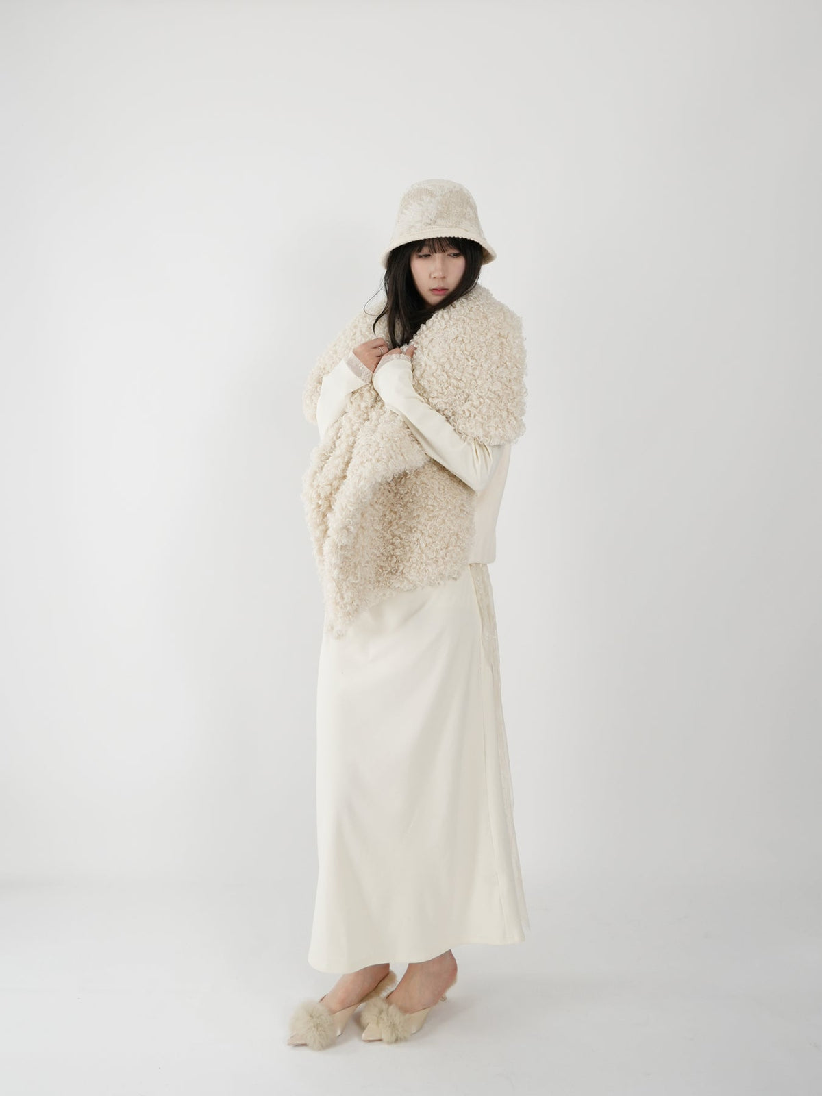Furry Knitted Vest