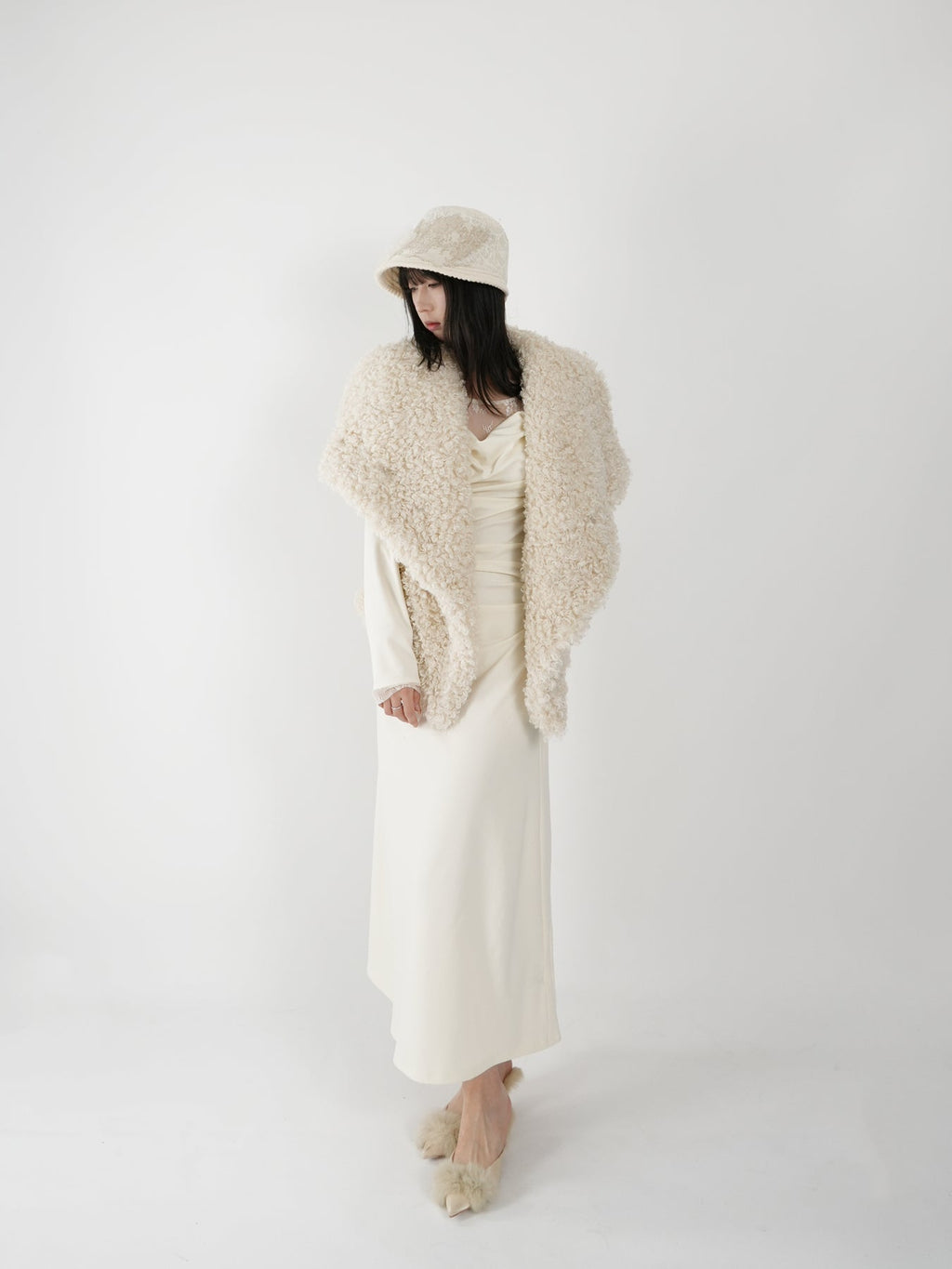 Furry Knitted Vest