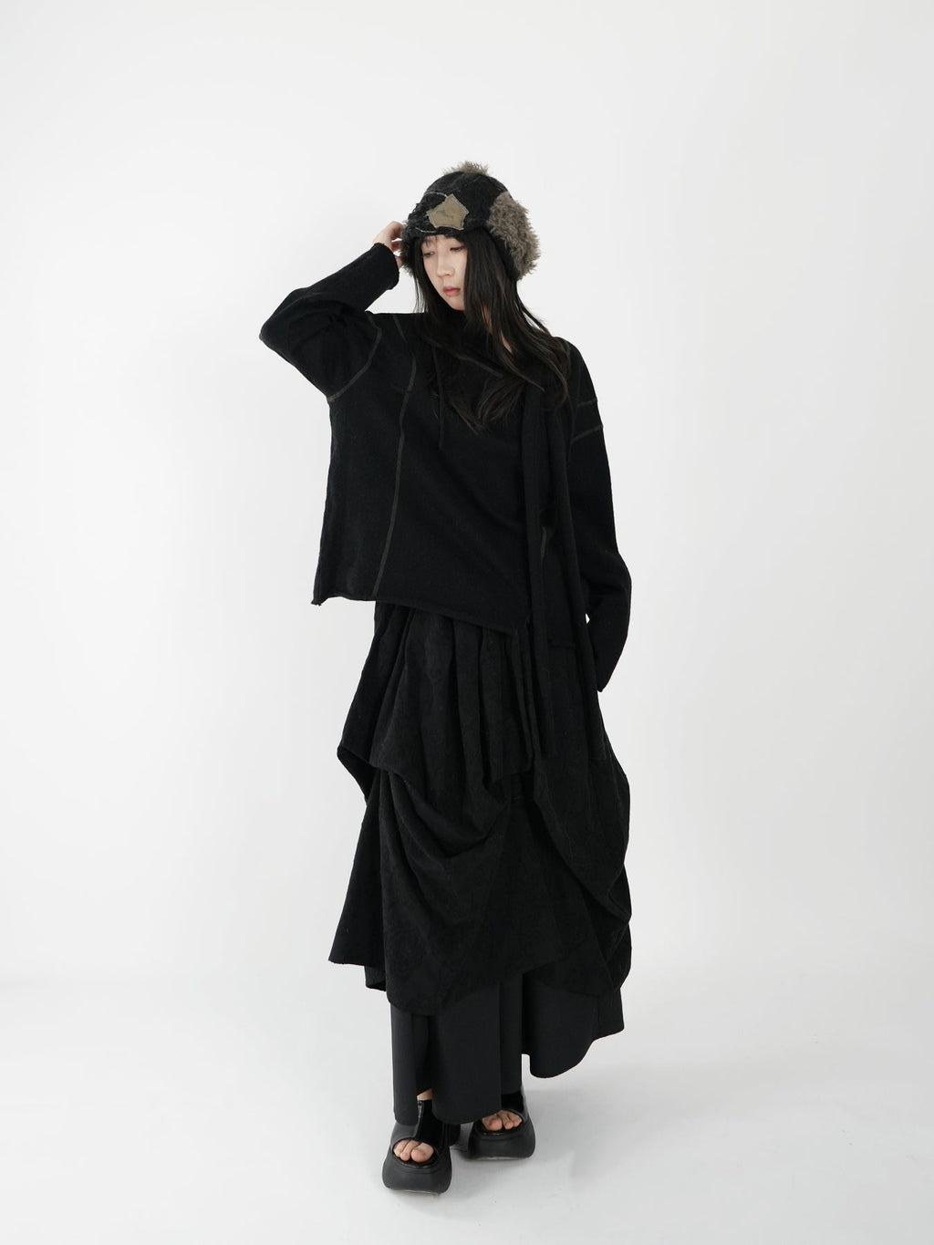 Scarf Sweater