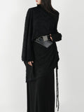 Short fishtall cardigan