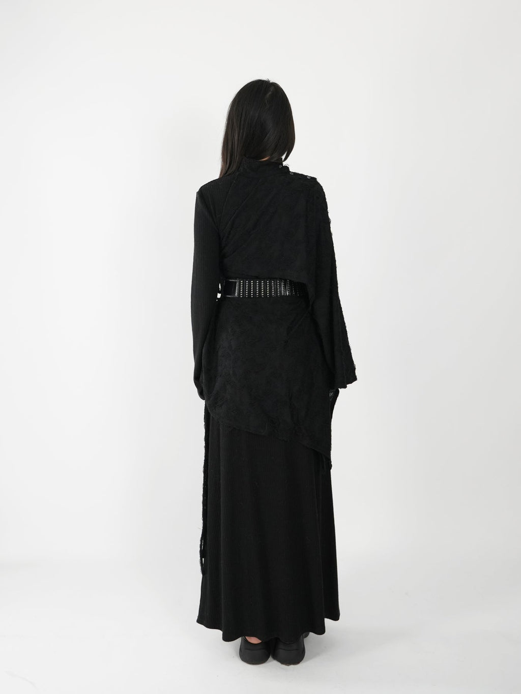 Short fishtall cardigan