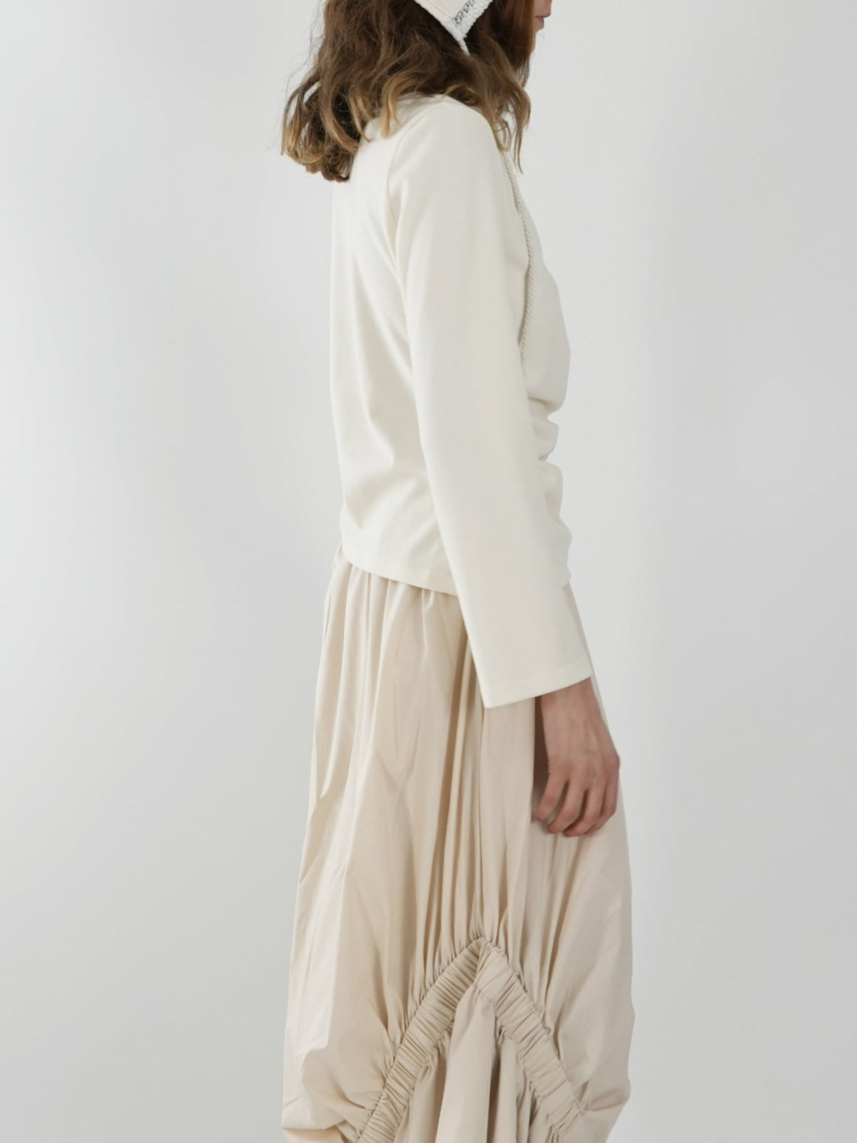 Asymmetric Suit Top
