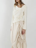 Asymmetric Suit Top
