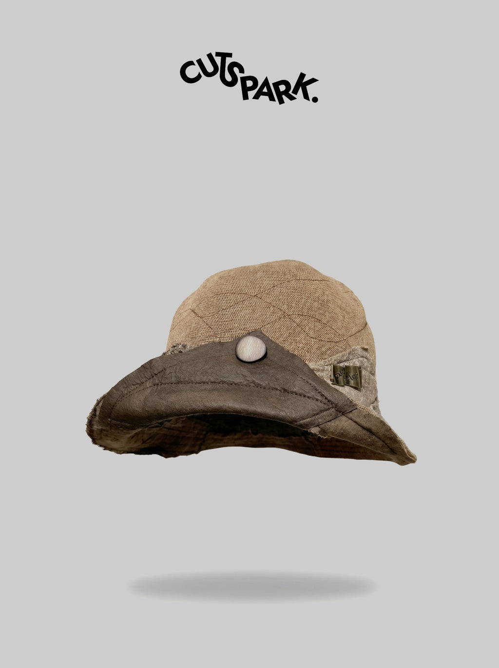 Brim Folded Straw Hat