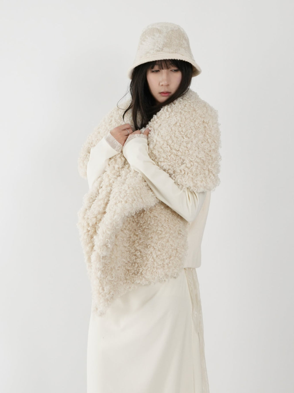 Furry Knitted Vest