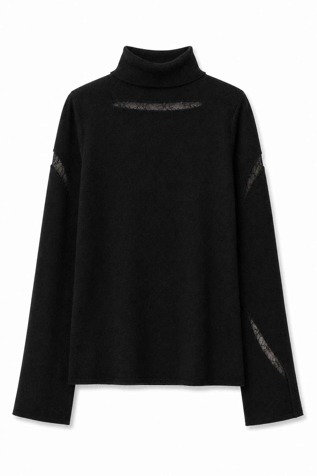 Openwork Lace Knit Top