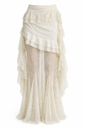 Ruffled Lace Skirt