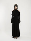 Fish Tail One-Shoulder Dress