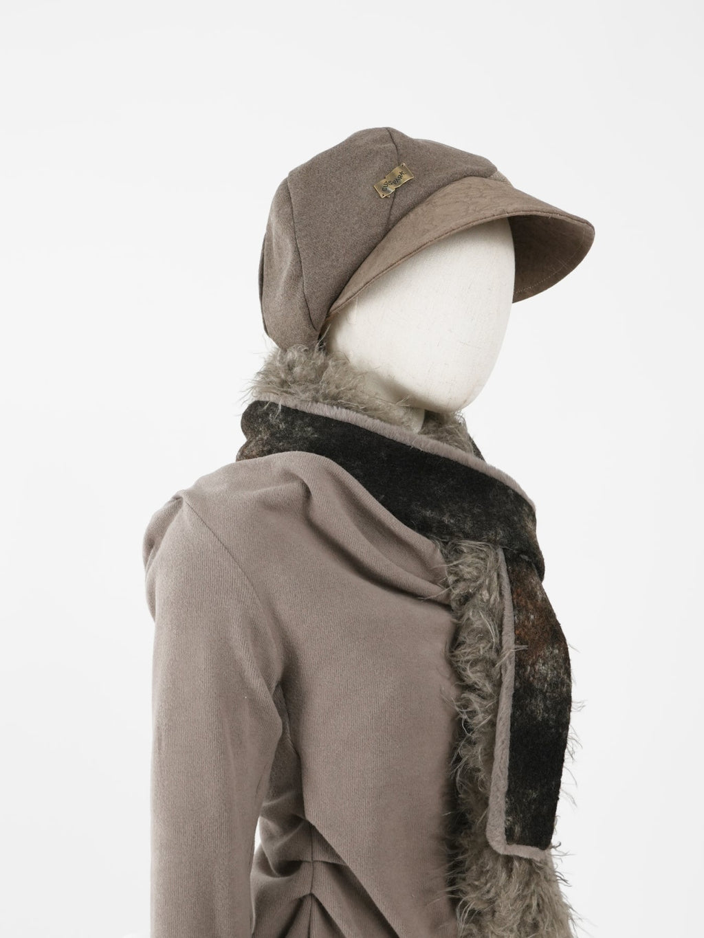 Brim stacked hat